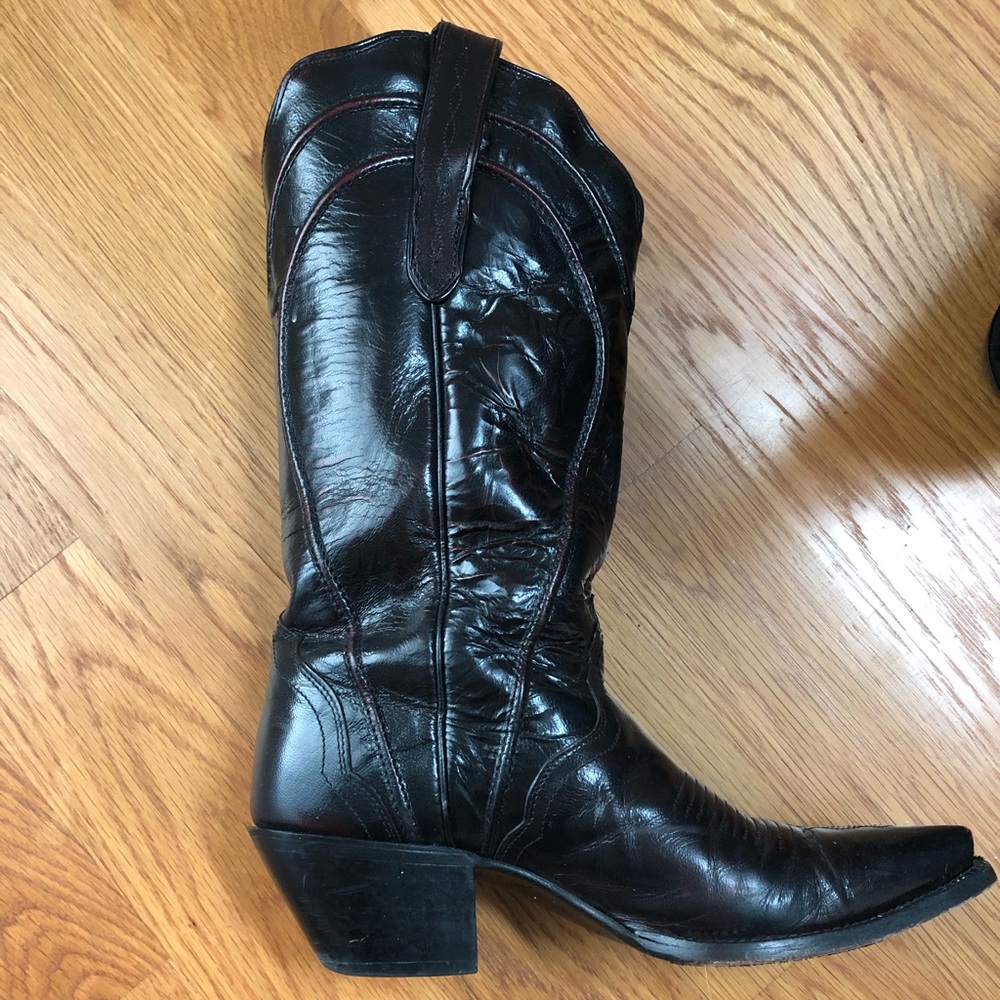 Nocona Women’s Black Cherry Acento Western Boots